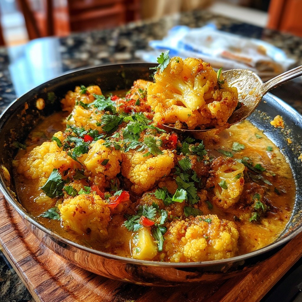 Blumenkohl Curry Mit Kokosmilch