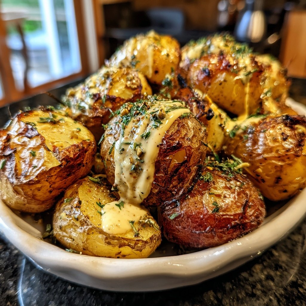 Ofenkartoffeln mit Tahini
