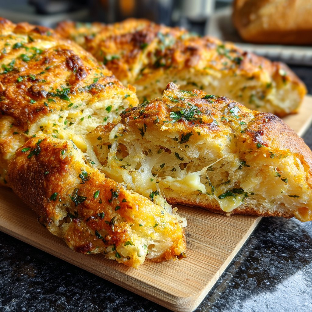 Zupfbrot Mit Knoblauchbutter