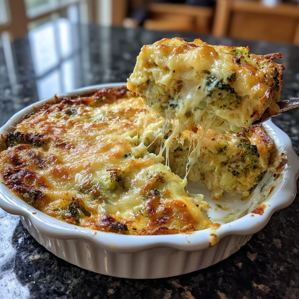 Brokkoli Auflauf Mit Frischkäse