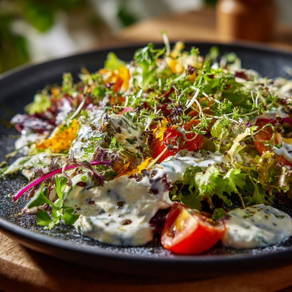 Salate Zum Grillen Mit Joghurt Dressing