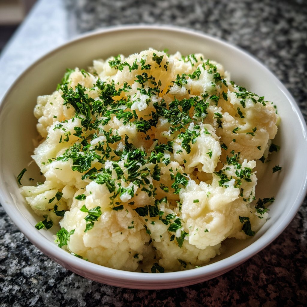 Blumenkohl mit Petersilie