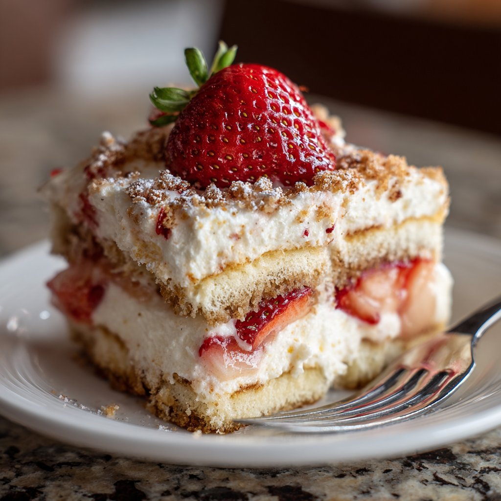 Erdbeer-Tiramisu