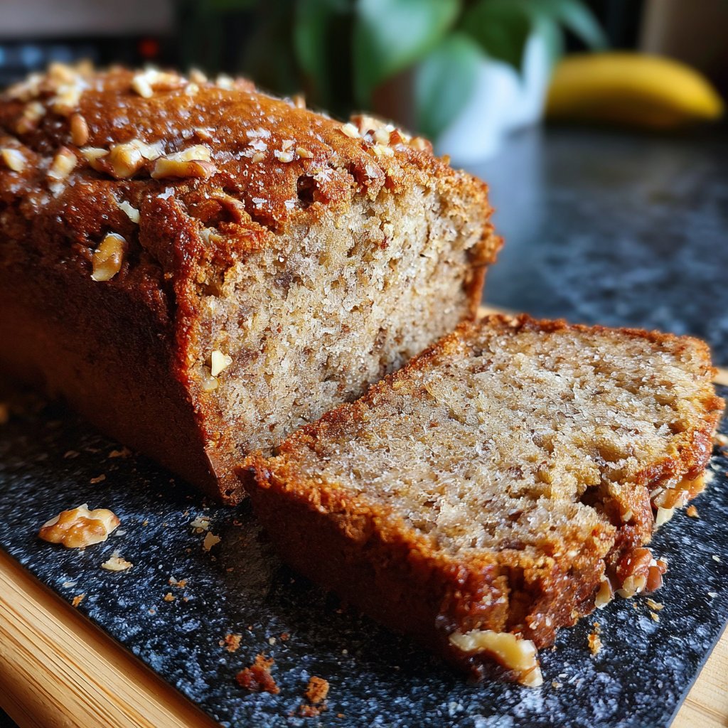 Klassisches Bananenbrot