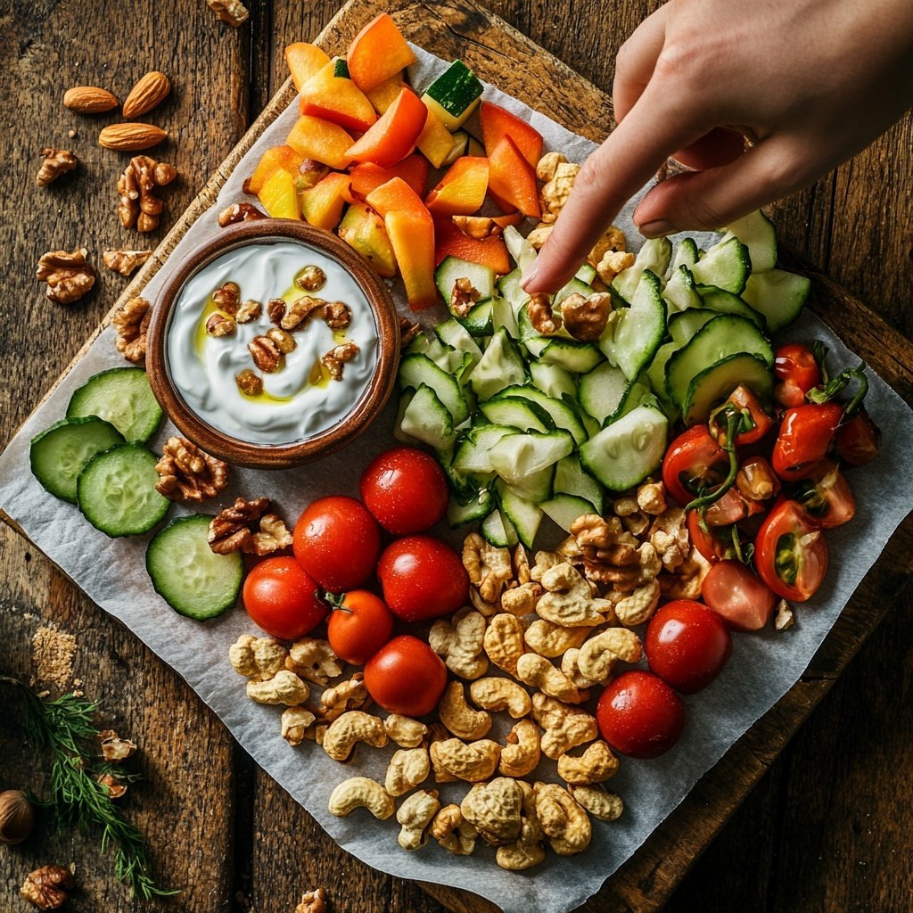 Einfache gesunde Snacks