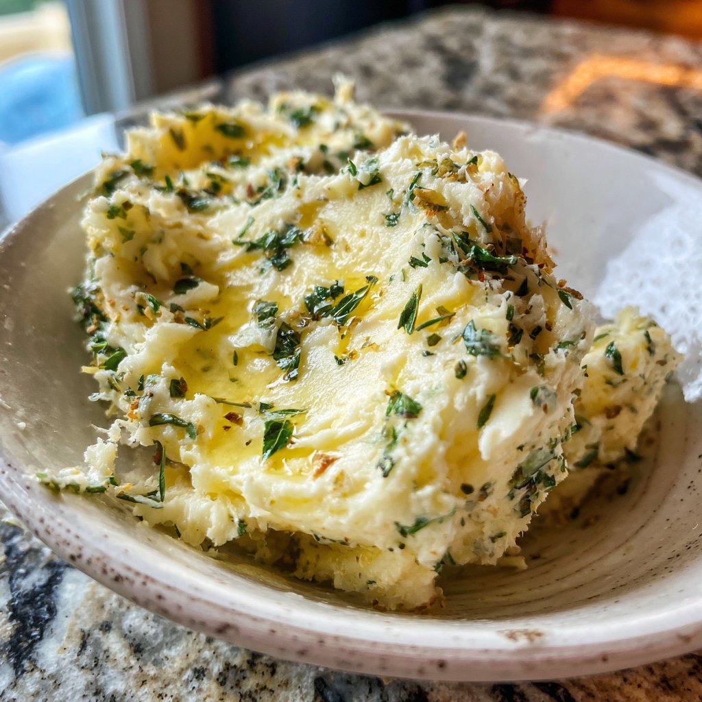 Kräuterbutter Mit Knoblauchöl