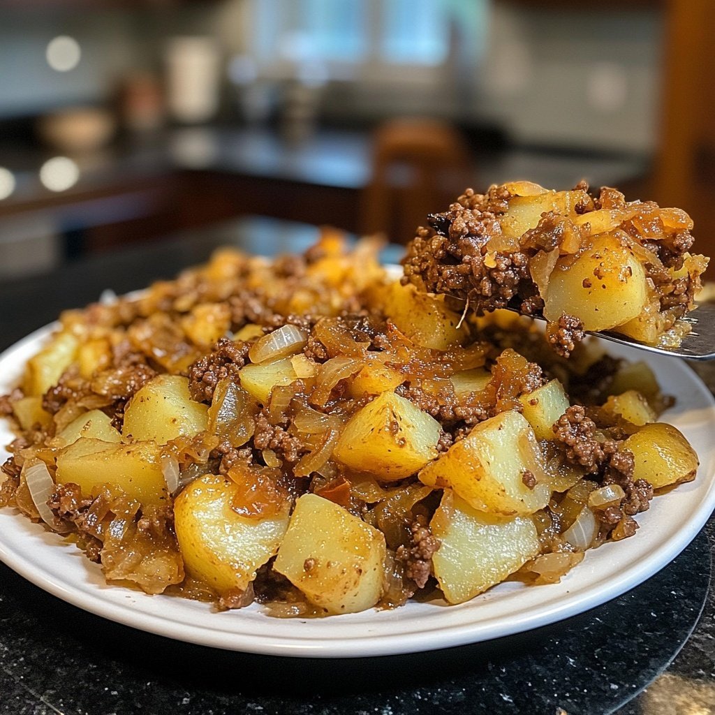 Hackfleisch Kartoffel Pfanne