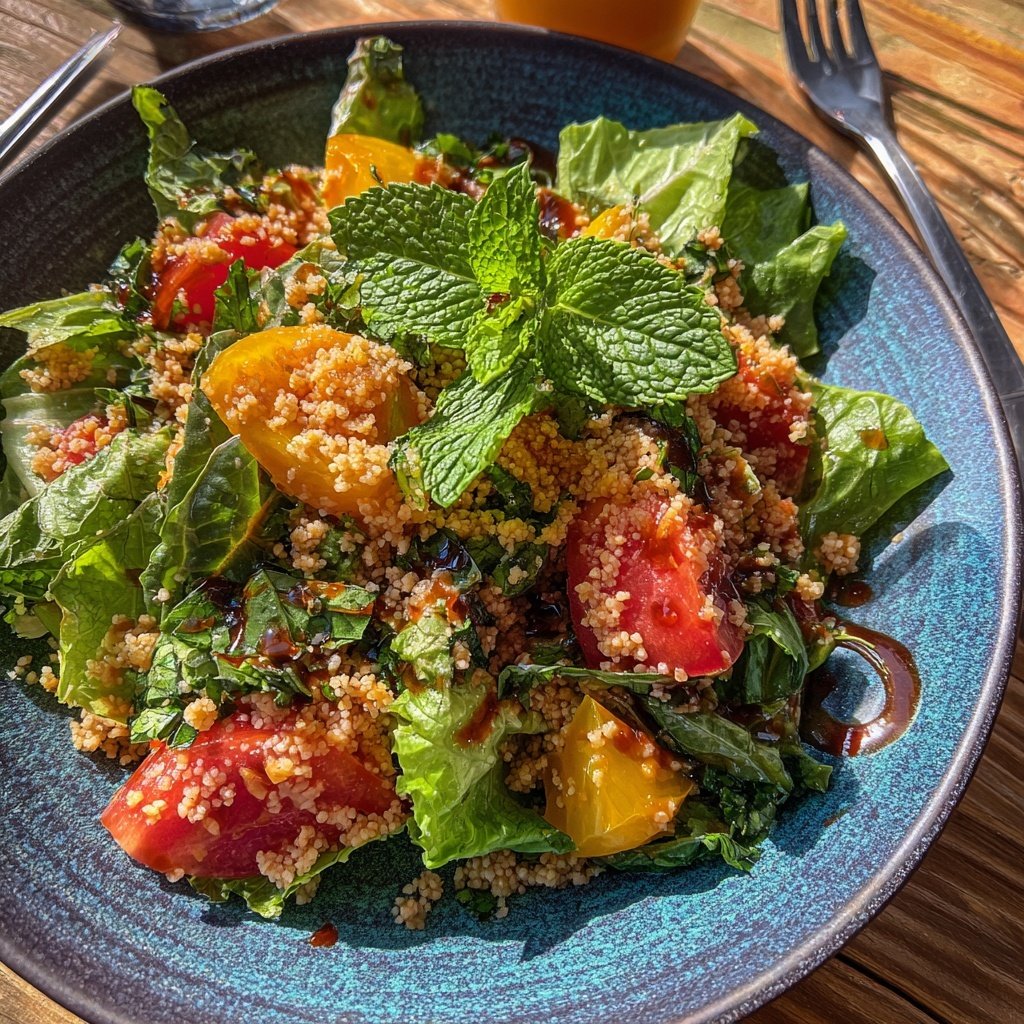 Bulgur Salat Zum Grillen Mit Minze