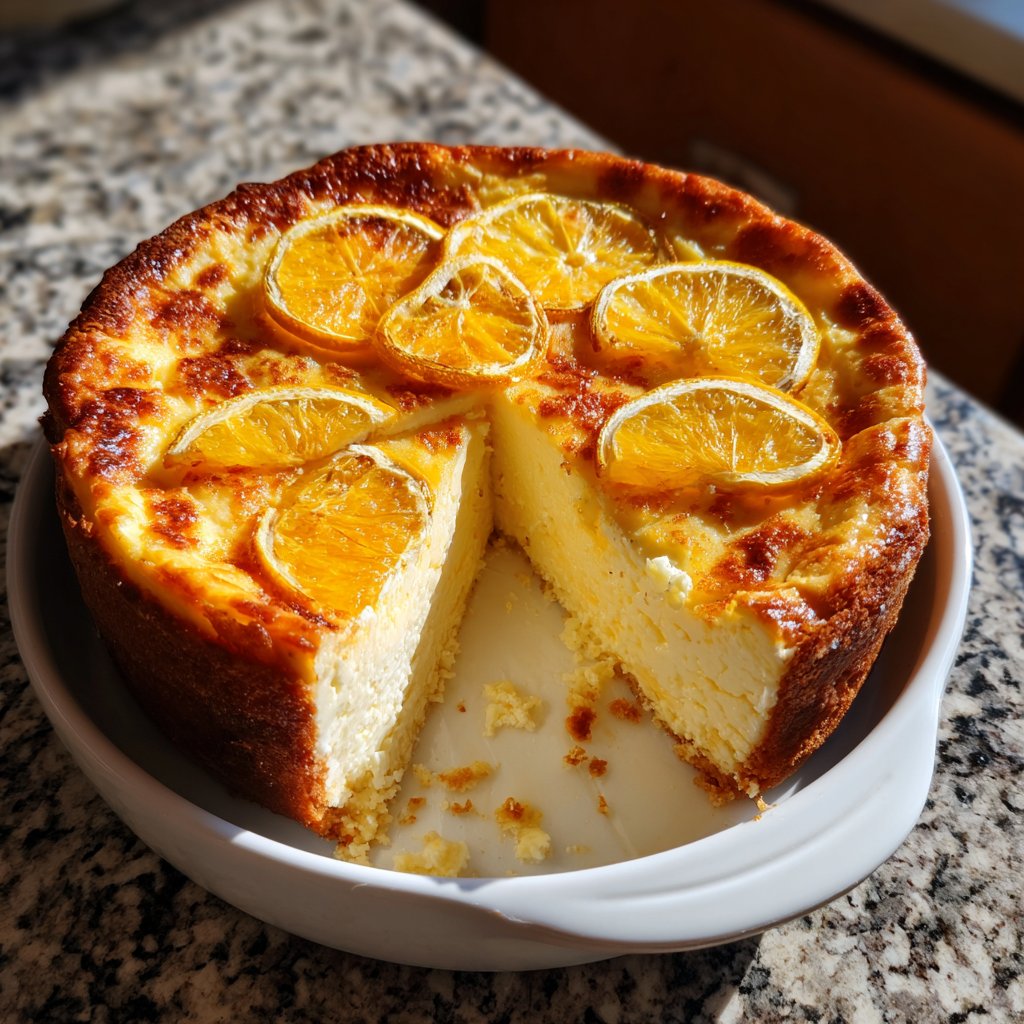 Käsekuchen mit Zitrone und Quark