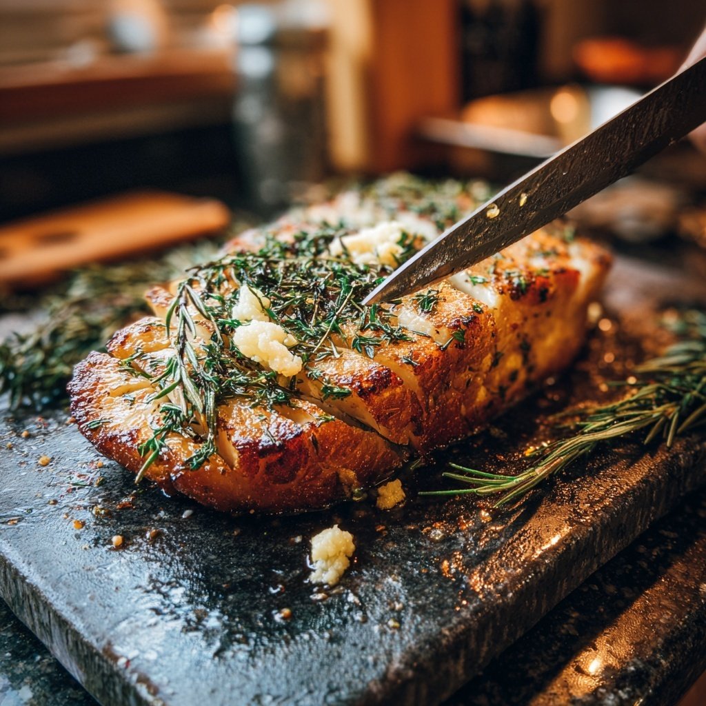 Blumenkohl Steak Aus Dem Ofen