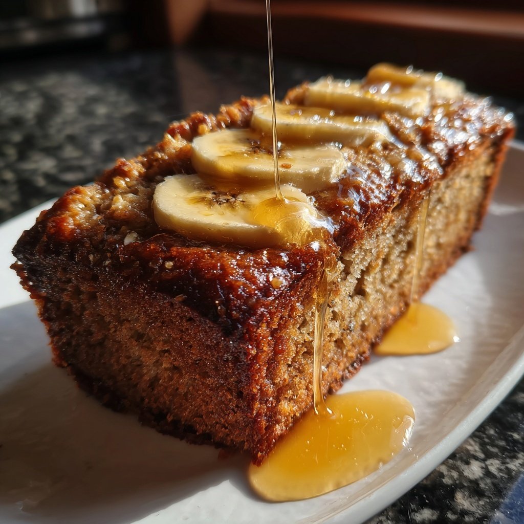 Bananenbrot mit Honig