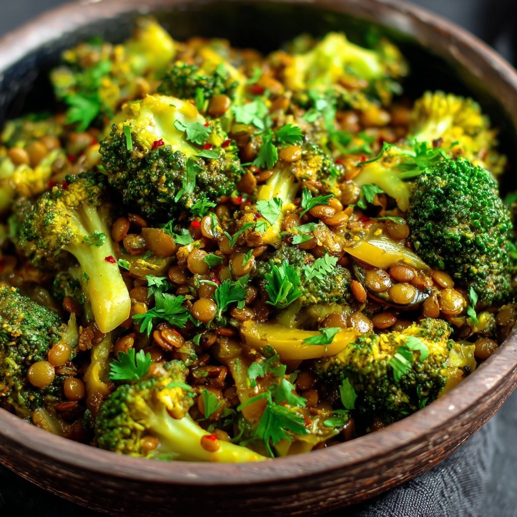 Brokkoli Linsen Eintopf