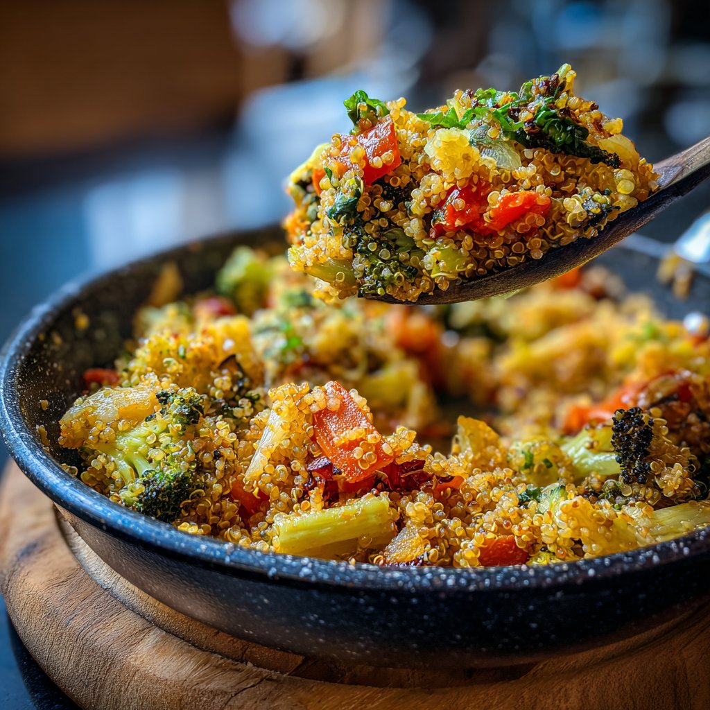 Quinoa-Gemüse-Pfanne