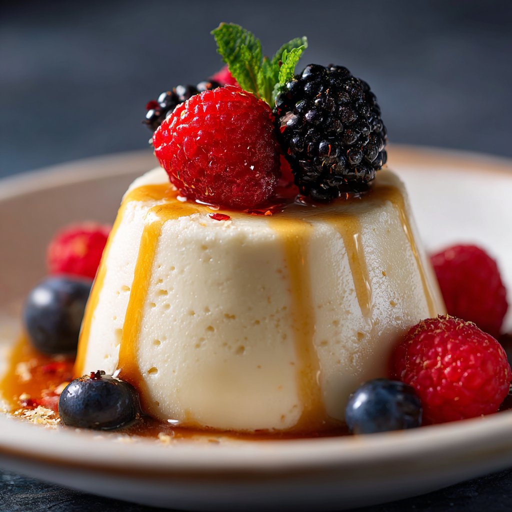 Panna Cotta mit Vanille